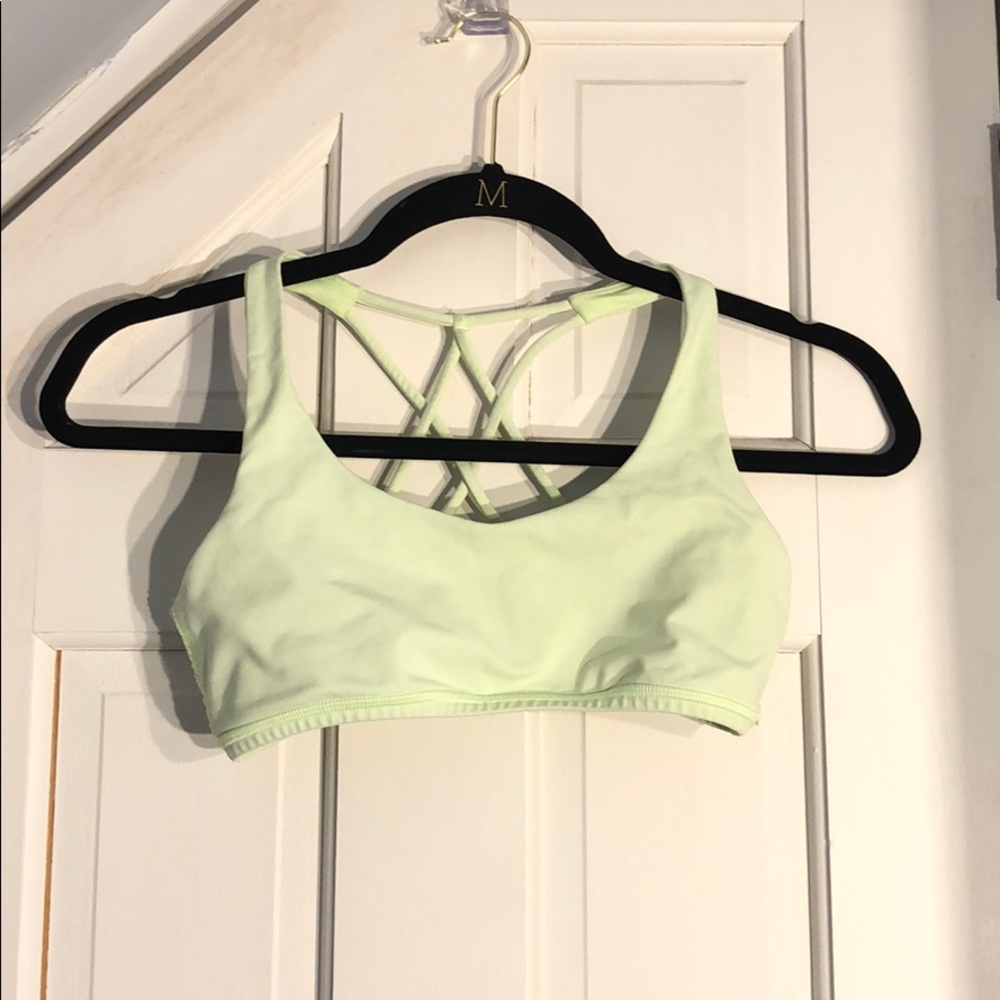 Ivivvia Girls Pastel Green Sports Bra